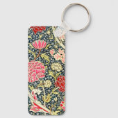 William Morris's beroemde patroon van Cray Sleutelhanger (Achterkant)