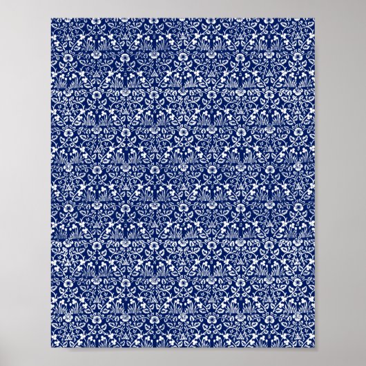 William Morris's beroemde patroonoogwenk Poster (Voorkant)