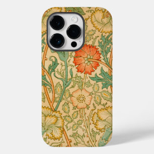 William Morris's roze en Roos beroemde patroon Case-Mate iPhone 14 Pro Hoesje