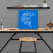 William Name Cloud Personnalisable Poster