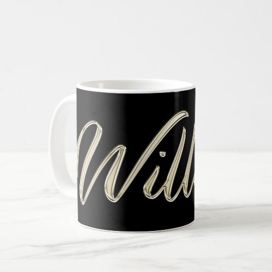 William Name whitegold Tasse Teetasse Cafeetasse (Devant gauche)
