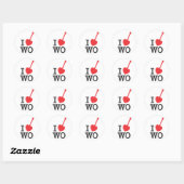 William Ocean Ronde Sticker (Vel)