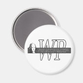 William Penn Magnet de citation (Recto/Verso)
