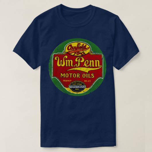 William Penn Oil Company T-shirt (Design voorkant)