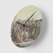 William Penn onderhandelt over het verdrag dat lei Ronde Klok (Hoek)