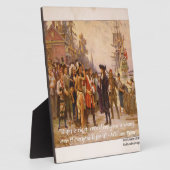 William Penn & right is juist citaat Fotoplaat (Zijkant)