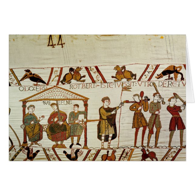 William, Robert de Mortain et évêque Odo (Devant horizontal)
