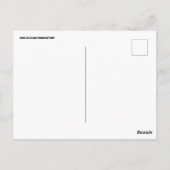 William Shakespear briefkaart briefkaarten (Achterkant)