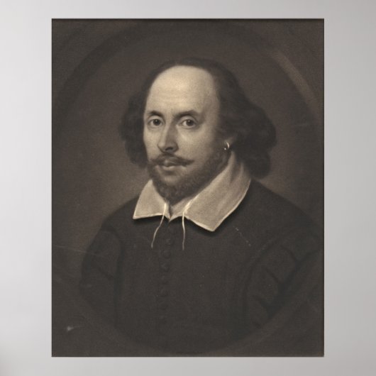 William Shakespeare 1849 Poster (Voorkant)
