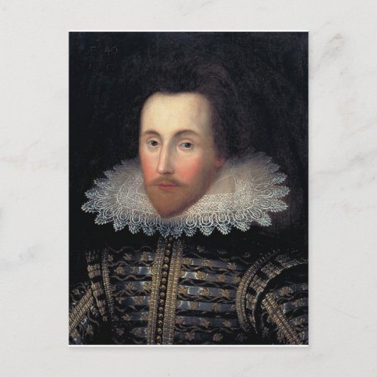 william shakespeare briefkaart (Voorkant)