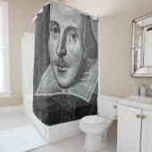 William Shakespeare Douchegordijn (In situ)
