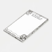 William Shakespeare Drawing Post-it® notes 4 x 6 (Schuin)