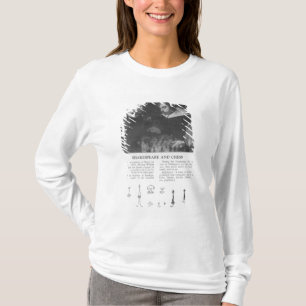 William Shakespeare en Ben Jonson T-shirt