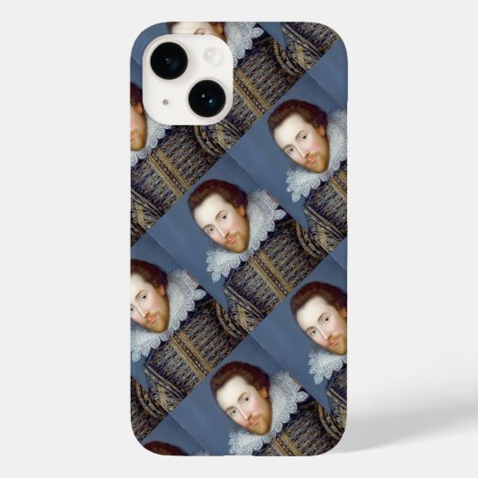 William Shakespeare Hoesje-Mate iPhone Case (Achterkant)