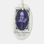William Shakespeare Keramisch Ornament (Rechts)