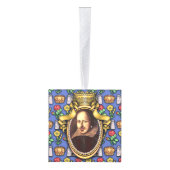 William Shakespeare Kubus Ornament (Rechts)