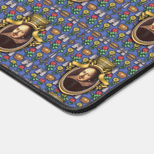 William Shakespeare Mat de bureau (Coin)