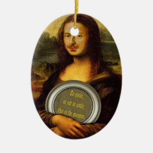 William Shakespeare Parody Keramisch Ornament