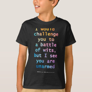 William Shakespeare Pastel Ik Zie Dat Je Ontwapend T-shirt