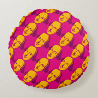 William Shakespeare Pop Art Pillow Rond Kussen