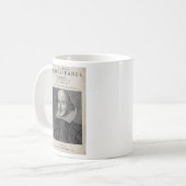 William Shakespeare Portrait Koffiemok (Voorkant links)