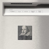 William Shakespeare Portrait Magneet (Insitu (Vaatwasser))