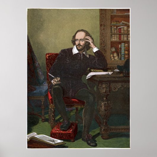 William Shakespeare Poster (Voorkant)