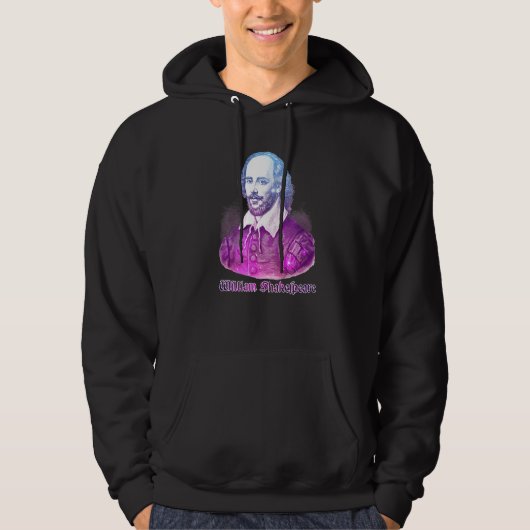 William Shakespeare Poster  Literature Hoodie (Voorkant)