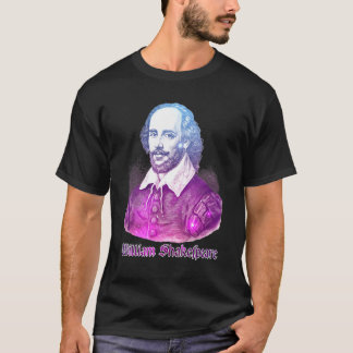 William Shakespeare Poster Literature T-shirt
