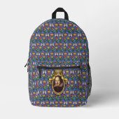 William Shakespeare Print Cut Sew Bag Bedrukte Rugzak (Voorkant)