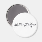 William Shakespeare Signature Magneet (Voorkant / Achterkant)