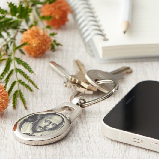 William Shakespeare Sleutelhanger (Zijkant)