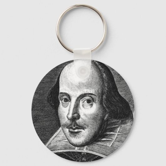 William Shakespeare Sleutelhanger (Voorkant)