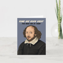 William Shakespeare: Sommigen zijn geboren op een 