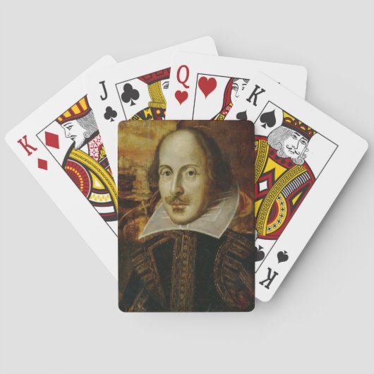 William Shakespeare Speelkaarten (Achterkant)