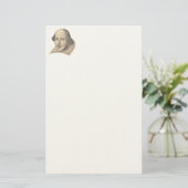 William Shakespeare Stationery Briefpapier (Staand voorkant)
