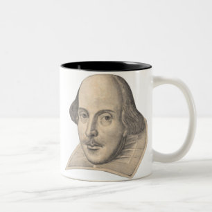 William Shakespeare Tweekleurige Koffiemok