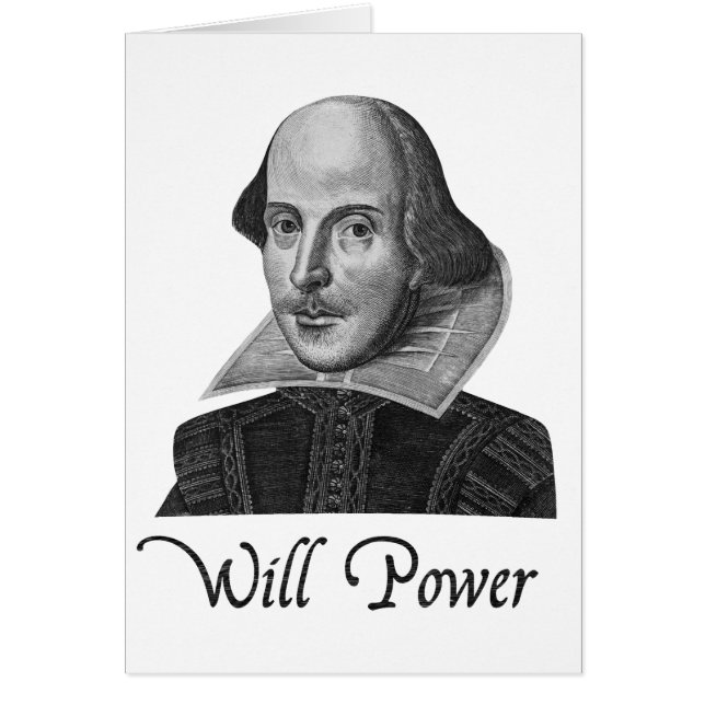 William Shakespeare va prendre le pouvoir (Devant)