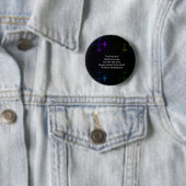 William Shakespeare Wisdom Quotation Gezegde Ronde Button 5,7 Cm (In situ)