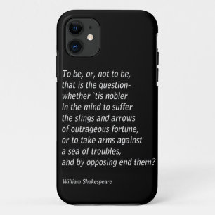 William Shakespeare's "Hamlet" iPhone 11 Hoesje