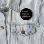 William Shakespeare's `Hamlet` Ronde Button 5,7 Cm (In situ)
