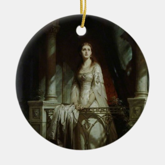 William Shakespeare's Juliet Keramisch Ornament (Voorkant)