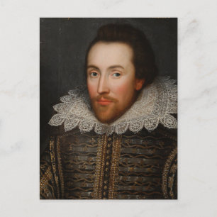 William Shakespere YOUNG briefkaart briefkaarten