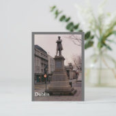 William Smith O'Brien Monument, Dublin, Ierland Briefkaart (Staand voorkant)