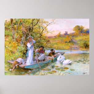 William Stephen Coleman: De Boating Poster