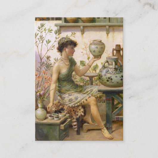 William Stephen Coleman: De dochter van de Potter Visitekaartje (Voorkant)