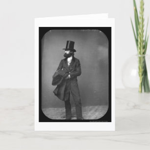 William Sydney zet Daguerreotype 1853 op Kaart