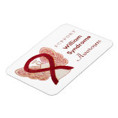 William Syndrome Awareness Lint Koelkast Magneten (Linkerzijde)
