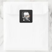 William T. Sherman Watches Atlanta Burn - Sticker (Sac)