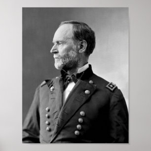 William Tecumseh Sherman Portrait Poster